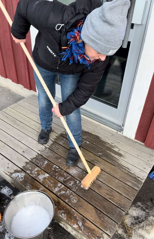 Guide: Så såpar du trallen / altanen