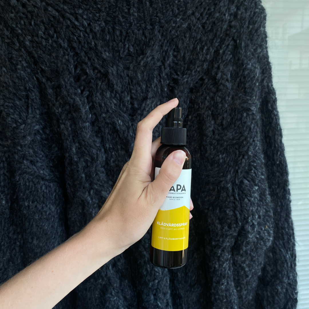 Clothing Care Spray – Odor and Stain Remover, 150 ml – Citrus Scent