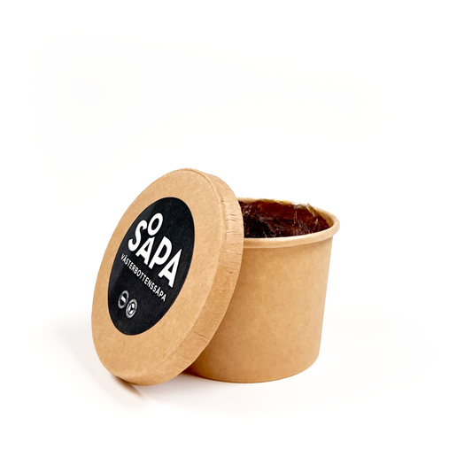 Fast gammaldags såpa, parfymfri. Miljövänlig och naturlig, rengör effektivt tuffa fläckar och är naturligt antibaktriell.